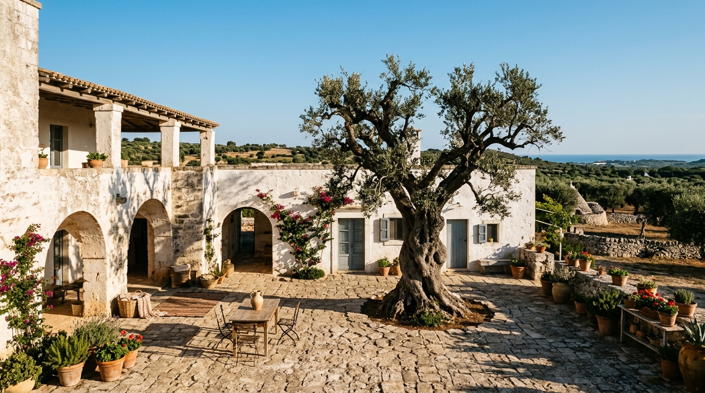 Architettura mediterranea e luce naturale